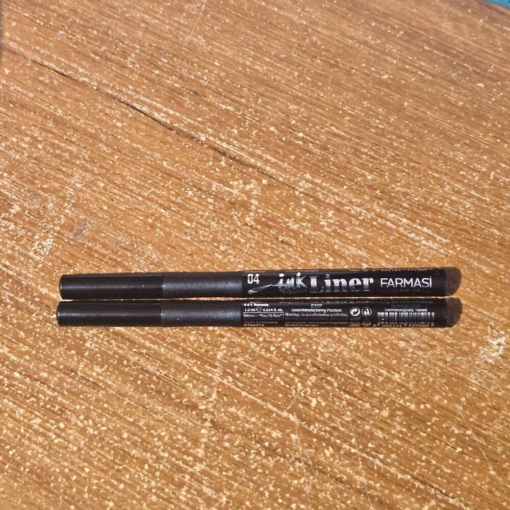 Farmasi Light Blue Ink Liner Liquid Eye Liner - Set of 2 - Brand New